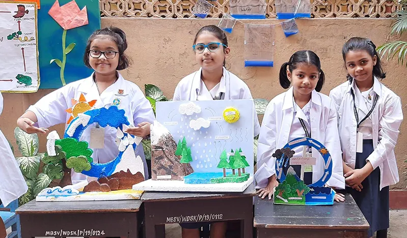 ICSE curriculum primary school in Kolkata with modern classrooms and facilities